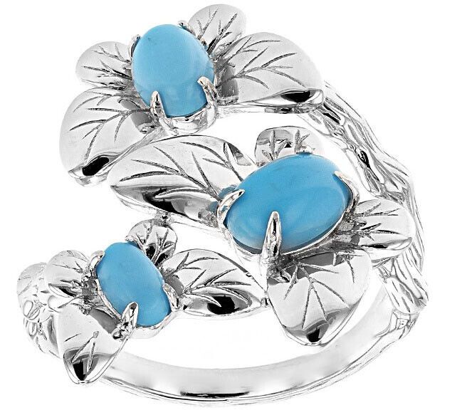 Floral Sterling Silver Semi Mount Ring Setting OV 7X5mm 6x4mm 5x3mm Ca - Syzjewelry