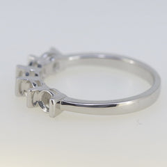 Sterling Silver Semi Mount Ring Setting RD 4x4mm White Topaz - Syzjewelry