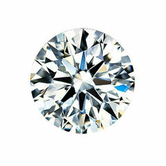 3 Carat Round 9mm Loose Moissanite Stone White D Color RD 9x9mm VVS1 Certificate - Syzjewelry