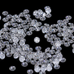 1 CT lot Loose Moissanite Melee D Color Facet Round RD 1.1 mm 170 Pieces - Syzjewelry