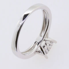 Sterling Silver Semi Mount Ring Setting Cushion CU 7x7mm - Syzjewelry