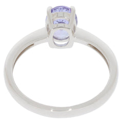 Sterling Silver Semi Mount Ring Setting Oval OV 8X6mm D-PJC29910R - Syzjewelry