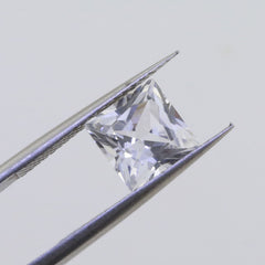 Princess 7mm Loose Moissanite Stone White D Color 2 Carat VVS1 Certifcate 7x7mm - Syzjewelry