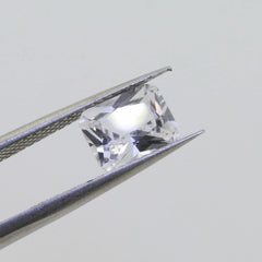 4 Carat Radiant 10x8mm Loose Moissanite Stone White D Color VVS1 Certificate - Syzjewelry