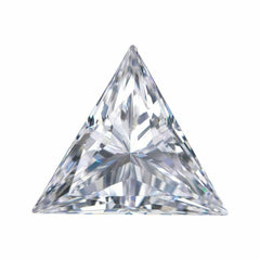 1/2 Carat Loose Moissanite White D Color TL 5x5mm VVS Certificate Triangle 5mm S - Syzjewelry