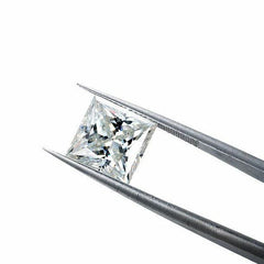 6 Carat Loose Moissanite White D Color SQ 10mm VVS Certificate Princess 10x10mm - Syzjewelry