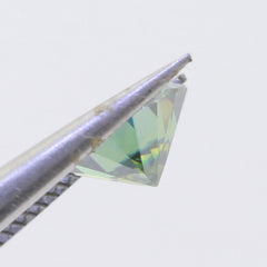 Loose Moissanite Greenish Blue Color 1 2 3 5 Carat Round facet VVS 6.5 8 9 11 mm - Syzjewelry