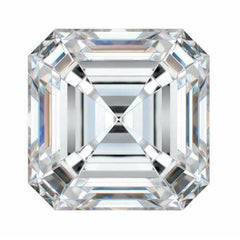 Asscher 6mm Loose Moissanite Stone White D Color 1 Carat VVS Certificate 6x6 - Syzjewelry