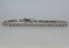 Sterling Silver 7 inch Tennis Bracelet Semi Mount Setting Round RD 2.5x2.5mm - Syzjewelry