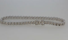 Sterling Silver 7 inch Tennis Bracelet Semi Mount Setting Round RD 2.5x2.5mm - Syzjewelry