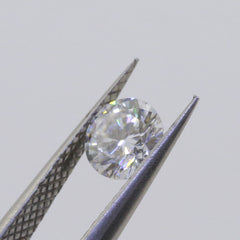 4 Carat Round 10mm Loose Moissanite Stone White D Color RD 10mm VVS1 Certificate - Syzjewelry