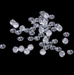 1 CT lot Moissanite D Color Facet Round RD 1.3 mm 100 Pieces - Syzjewelry