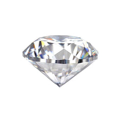 Loose Moissanite D Color 1 2 3 4 5 Carat VVS Round 5 6 8 9 10 12 mm Certifcate - Syzjewelry