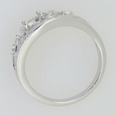 Sterling Silver Semi Mount Ring Setting Round RD 5.0mm White Topaz GTL20324R - Syzjewelry