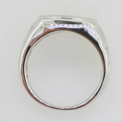 Sterling Silver Semi Mount Ring Setting Round RD 12x12mm Cabchon - Syzjewelry