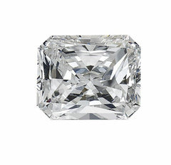 2 Carat Loose Moissanite White D Color Radiant OCT 8x6mm VVS Certificate - Syzjewelry