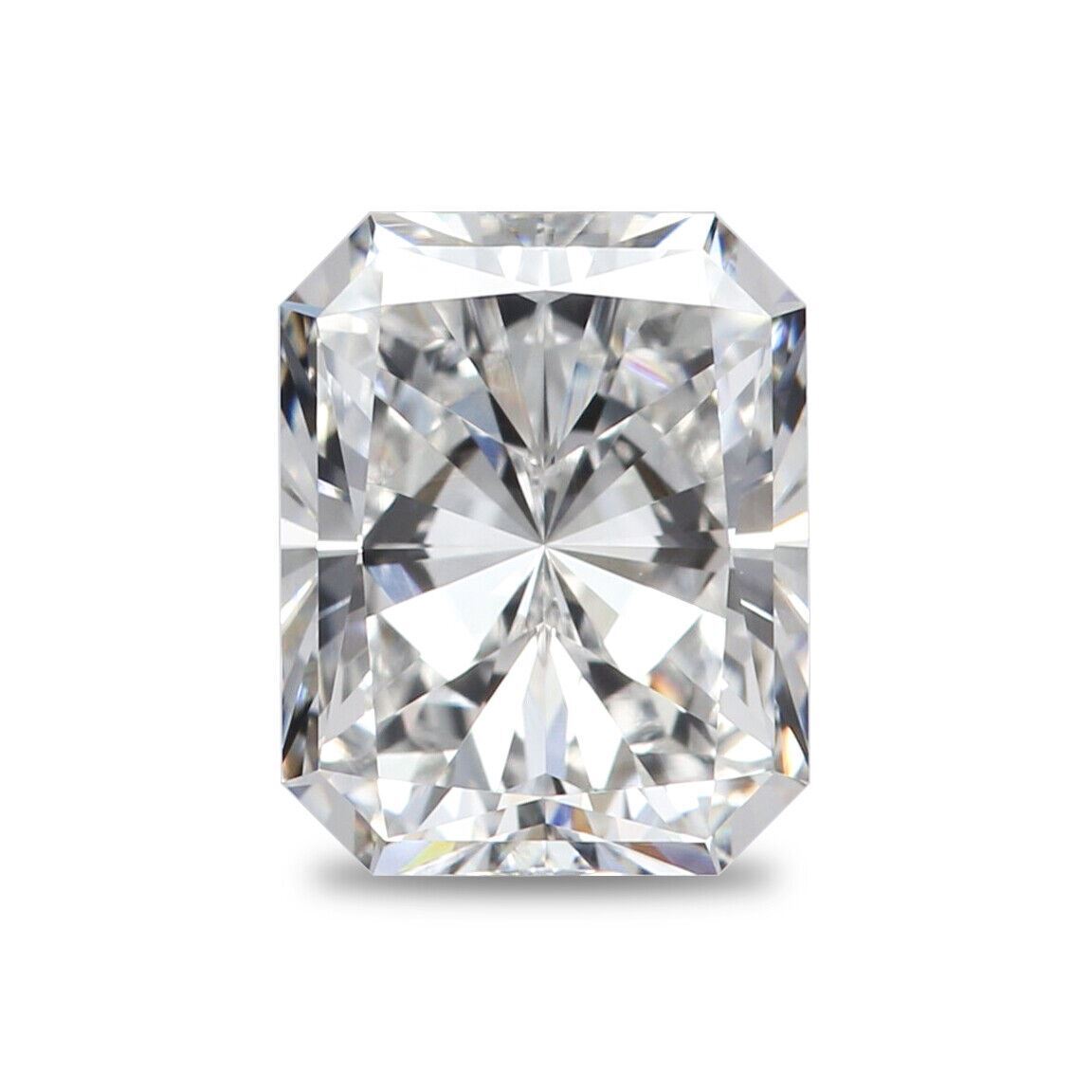 8 Carat Radiant 12x10mm Loose Moissanite White D Color VVS Diamond Test Positive - Syzjewelry