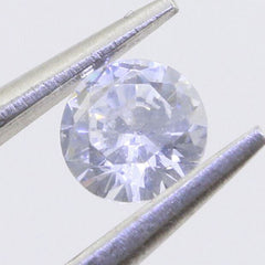 1/2 Carat White D Color Loose Moissanite Stone RD 5x5 VVS1 Certificate Round 5mm - Syzjewelry