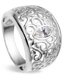 Sterling Silver Semi Mount Ring Setting Marquise MQ 8X4mm - Syzjewelry