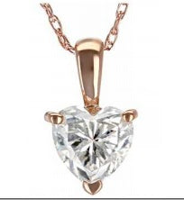 Sterling Silver Semi Mount Pendant Setting Heart HT 5.5X5.5mm - Syzjewelry