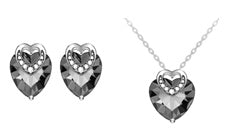 Sterling Silver Semi Mount Pendant Setting Heart HT 7X7mm - Syzjewelry