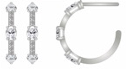 Sterling Silver Semi Mount Earrings Setting Oval OV 4X3mm - Syzjewelry