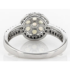 Sterling Silver Semi Mount Ring Setting Round RD Cluster 群镶mm - Syzjewelry