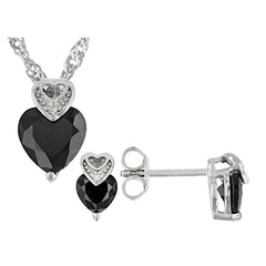 Sterling Silver Semi Mount Pendant Setting Heart HT 7X7mm - Syzjewelry